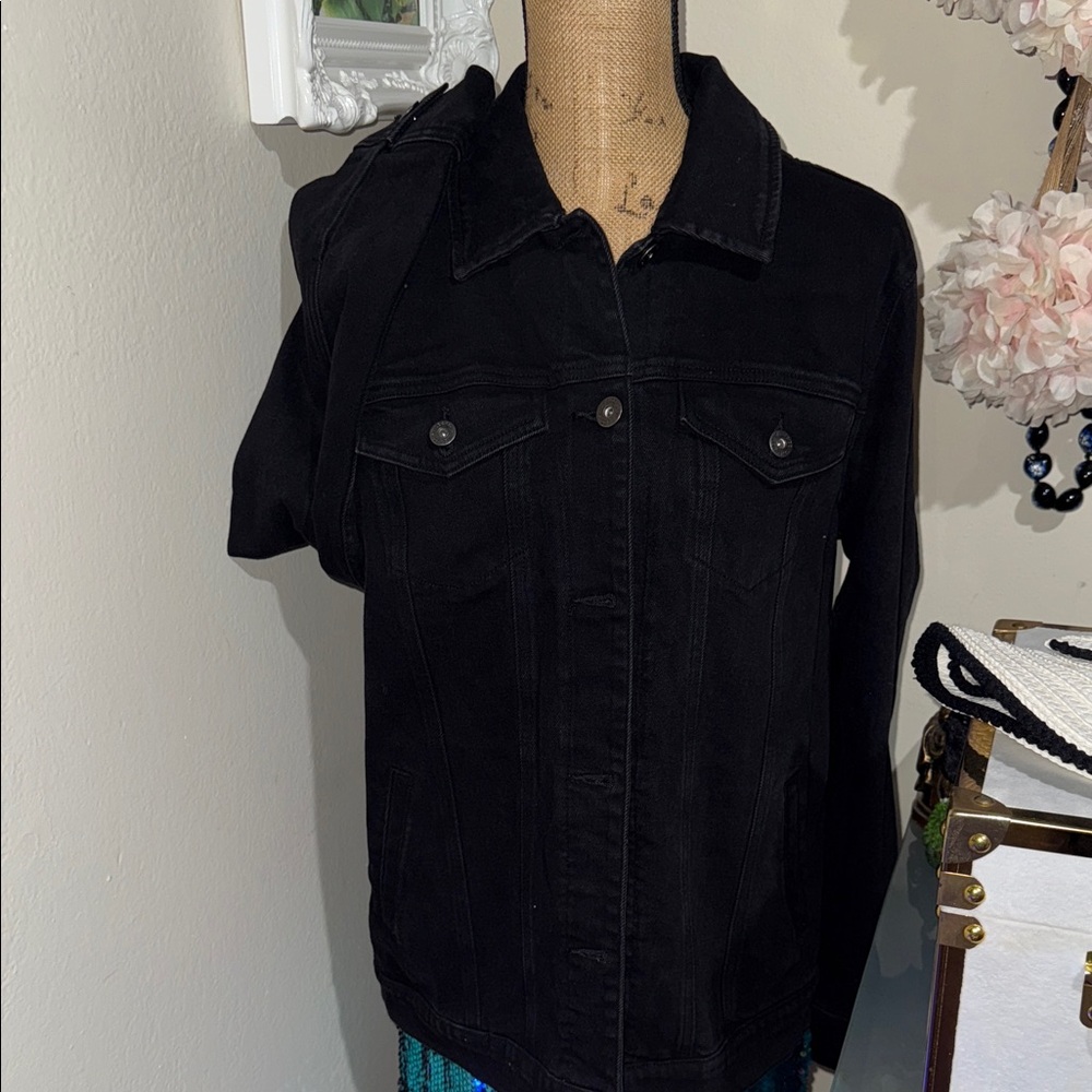 Black Denim Jacket